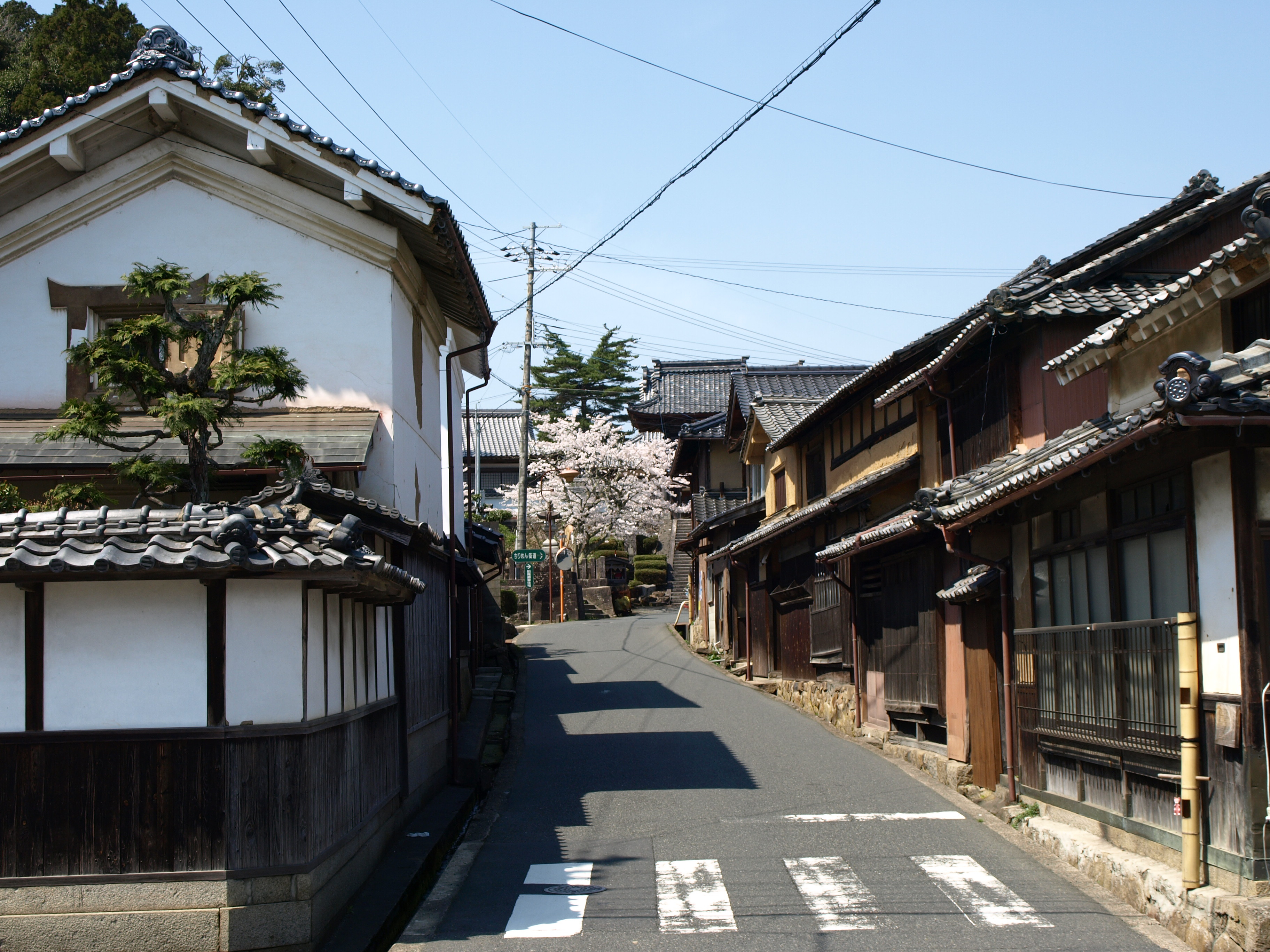 【重要伝統的建造物群保存地区】ちりめん街道