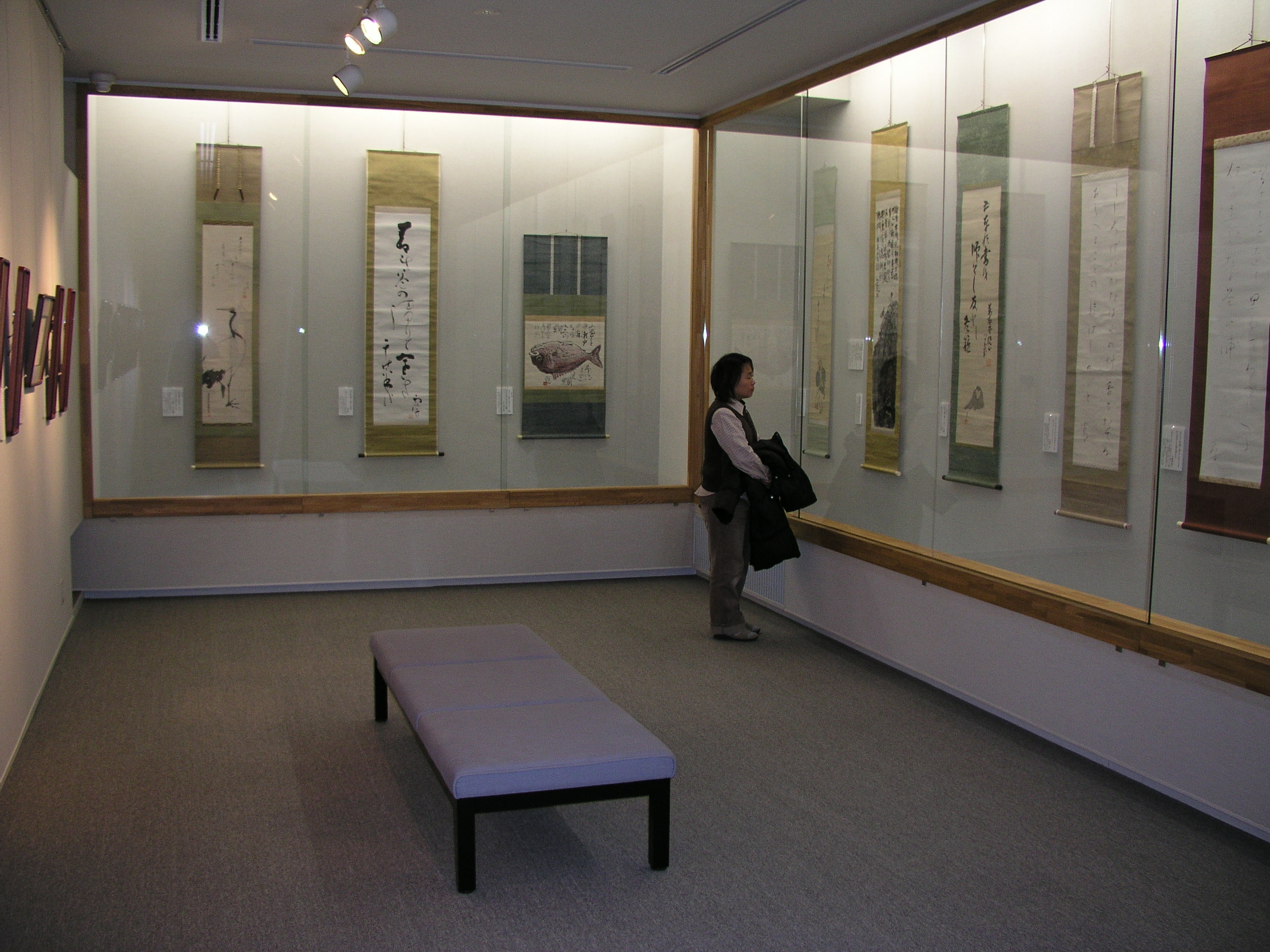 ①展示室