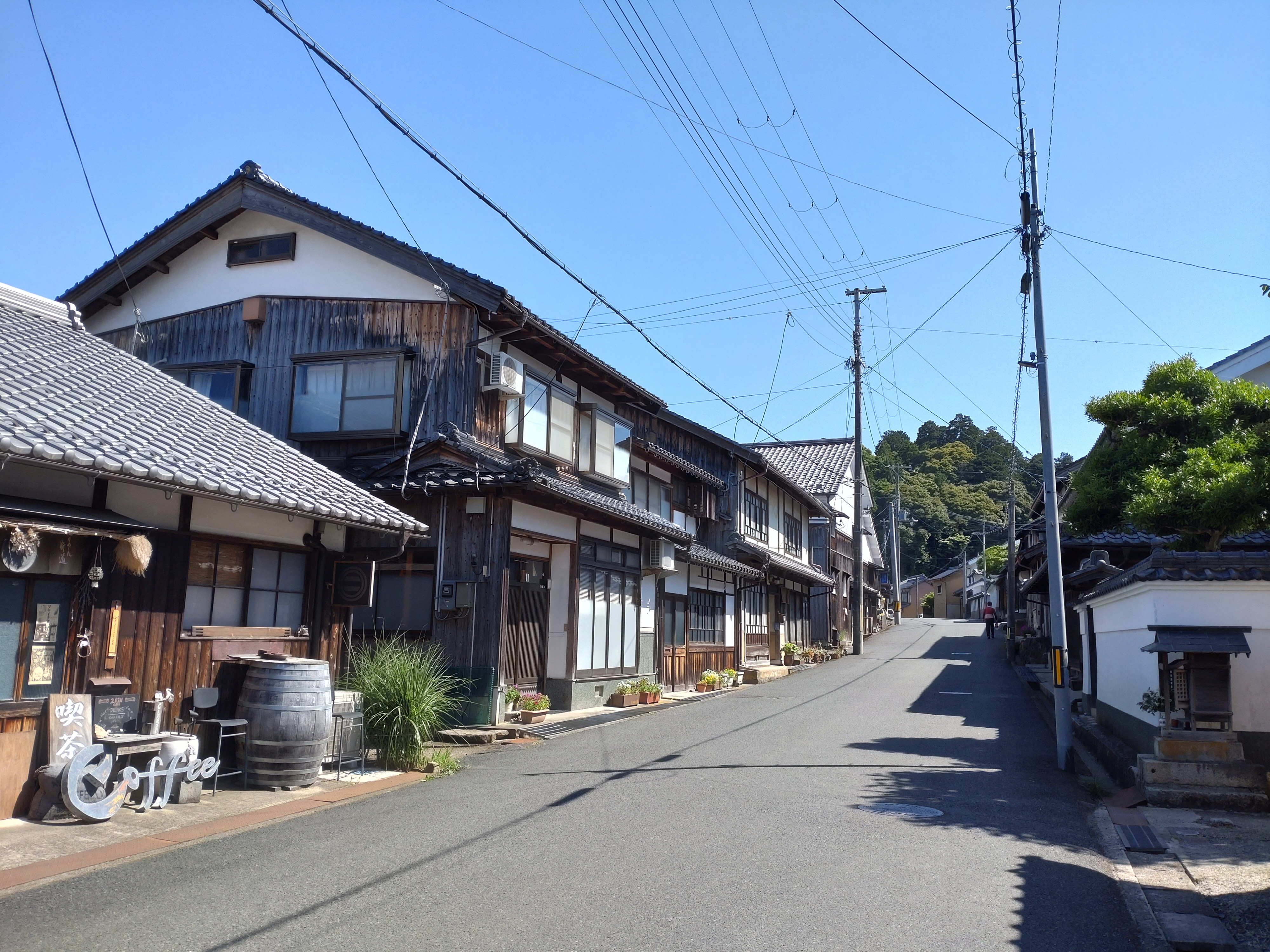 ちりめん街道の街並み