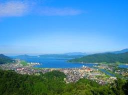 日本三景天橋立を望むことができます