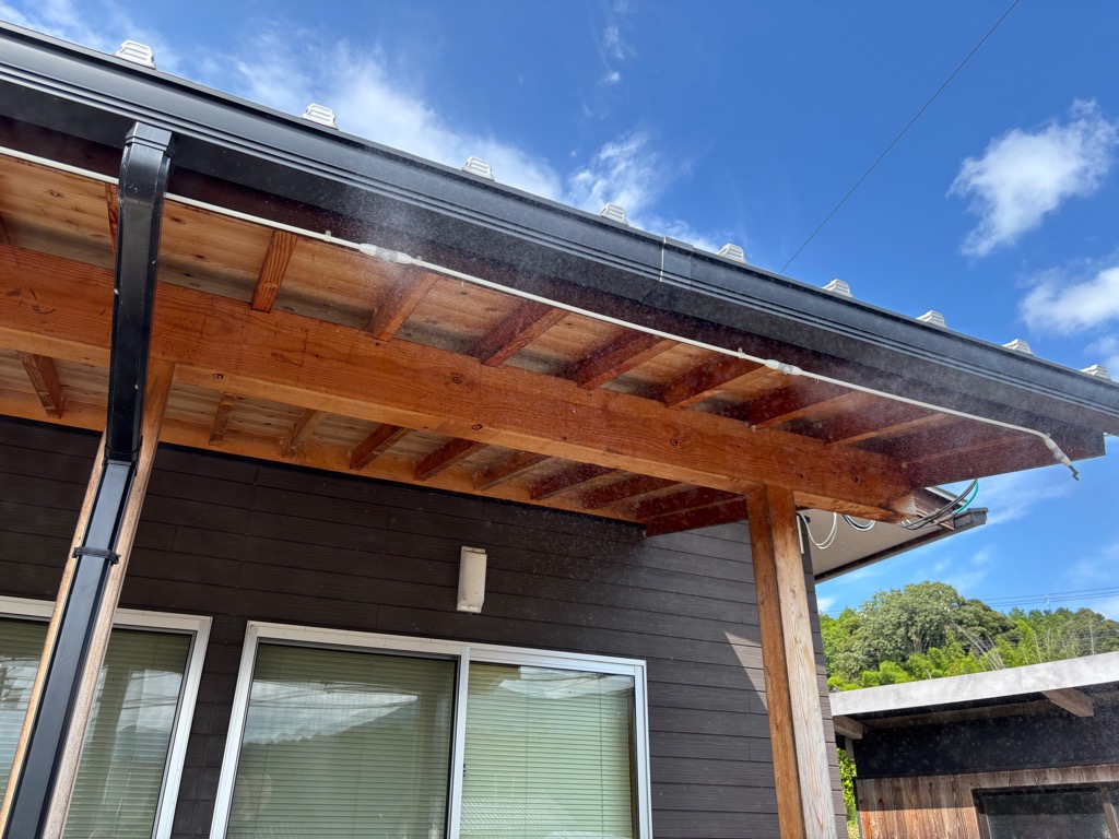 整備したガーデンクーラー